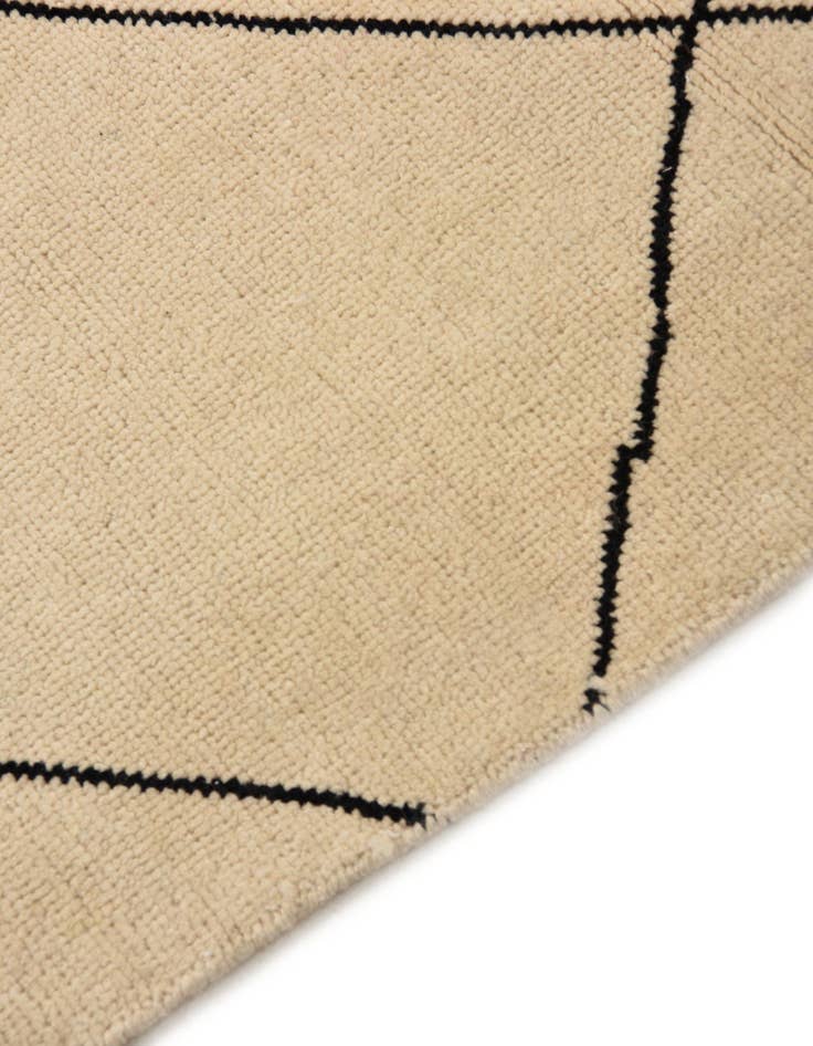 Detail image of  2' 7 x 10' 3  Hand Knotted Moroccan Wool Runner Rug