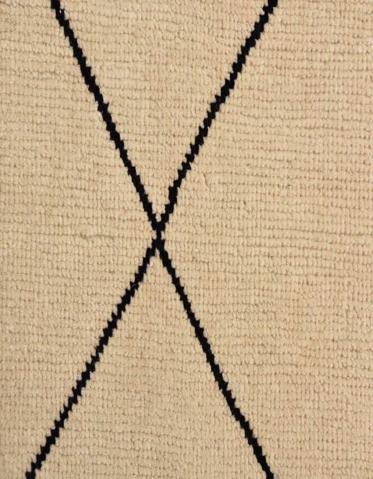 Detail image of  2' 7 x 10' 3  Hand Knotted Moroccan Wool Runner Rug