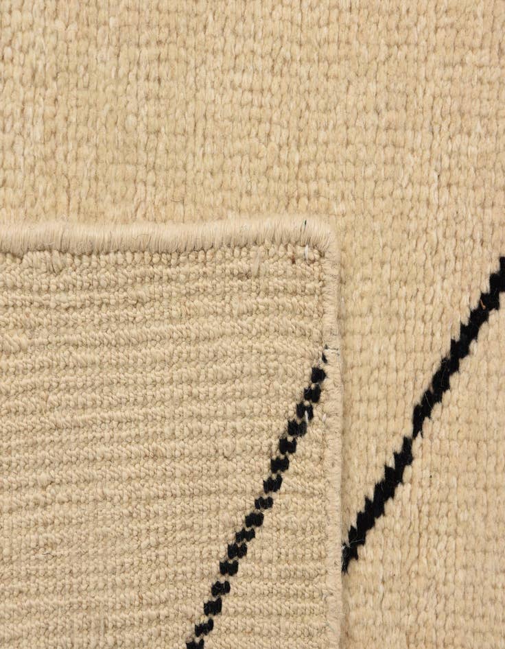 Detail image of  2' 7 x 10' 3  Hand Knotted Moroccan Wool Runner Rug