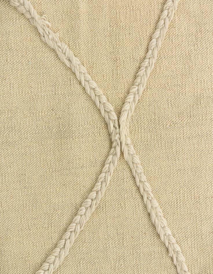 Detail image of  2' 5 x 8' 2  Hand Knotted Moroccan Wool Runner Rug