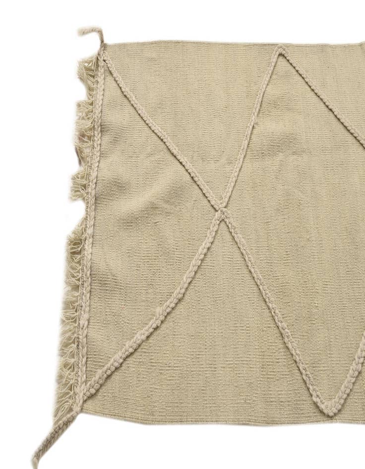 Detail image of  2' 6 x 8' 4  Hand Knotted Moroccan Wool Runner Rug