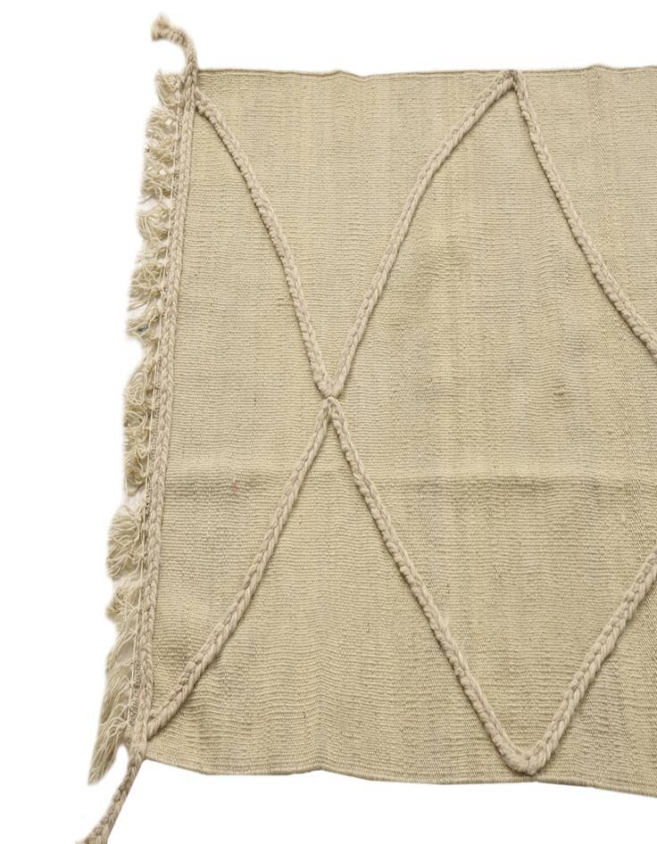 Detail image of  2' 4 x 8' 2  Hand Knotted Moroccan Wool Runner Rug