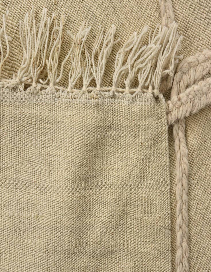 Detail image of  2' 4 x 8' 2  Hand Knotted Moroccan Wool Runner Rug