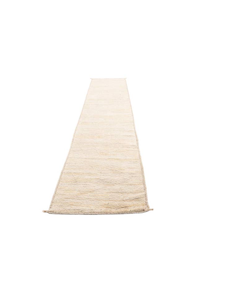 Detail image of  3' 1 x 12' 4  Hand Knotted Moroccan Wool Runner Rug