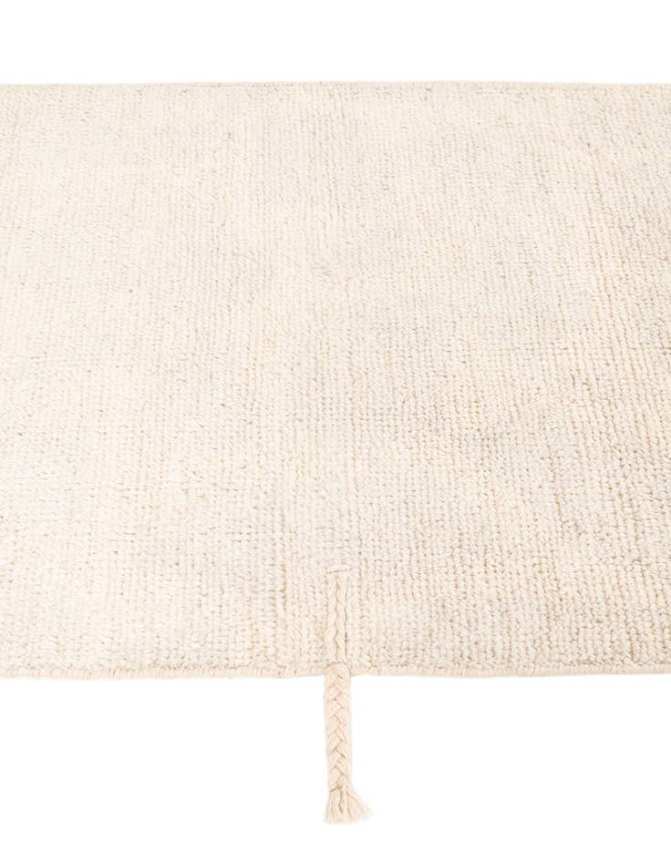 Detail image of  2' 8 x 6' 1  Hand Knotted Moroccan Wool Runner Rug