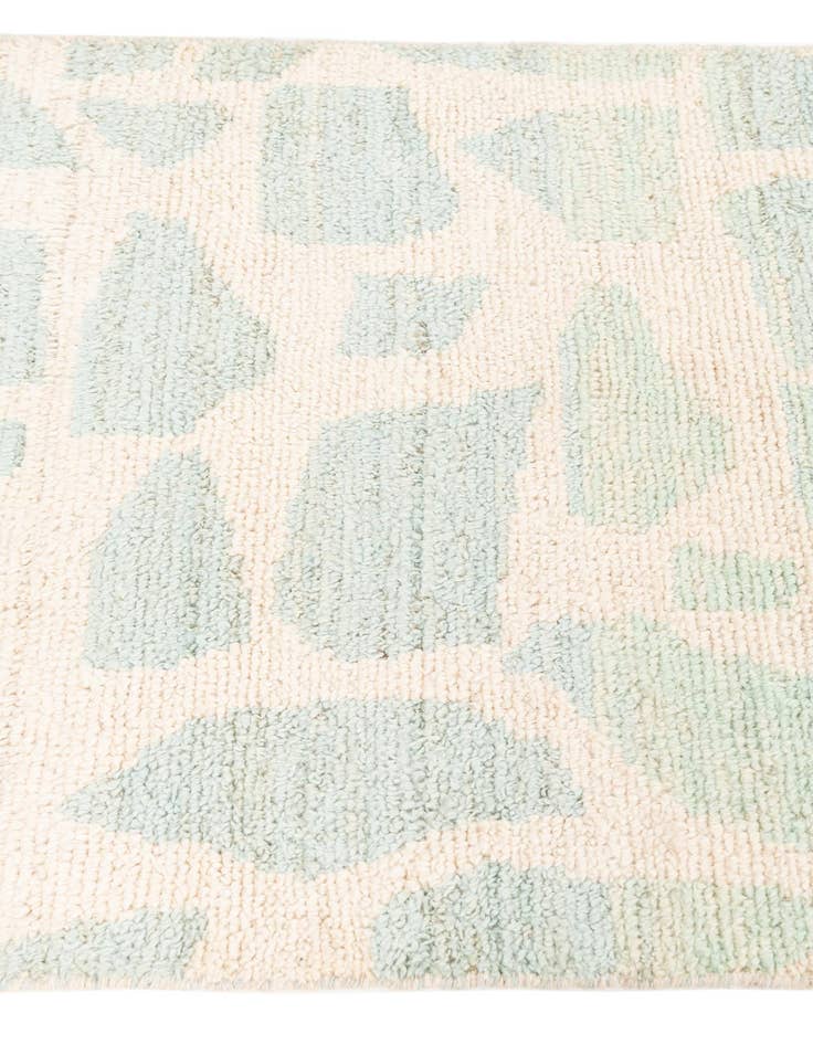 Detail image of  2' 6 x 6'  Hand Knotted Moroccan Wool Runner Rug