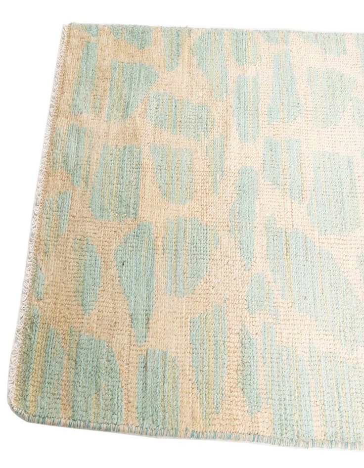 Detail image of  2' 5 x 9' 10  Hand Knotted Moroccan Wool Runner Rug