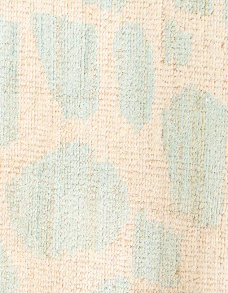 Detail image of  2' 5 x 9' 10  Hand Knotted Moroccan Wool Runner Rug