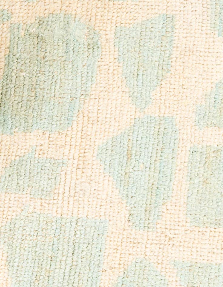 Detail image of  2' 5 x 9' 10  Hand Knotted Moroccan Wool Runner Rug