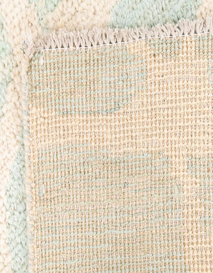 Detail image of  2' 6 x 6'  Hand Knotted Moroccan Wool Runner Rug