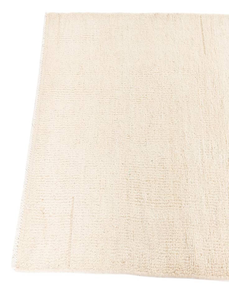 Detail image of  2' 7 x 6' 1  Hand Knotted Moroccan Wool Runner Rug