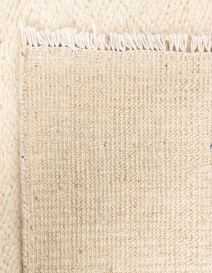 Detail image of  2' 7 x 6' 1  Hand Knotted Moroccan Wool Runner Rug