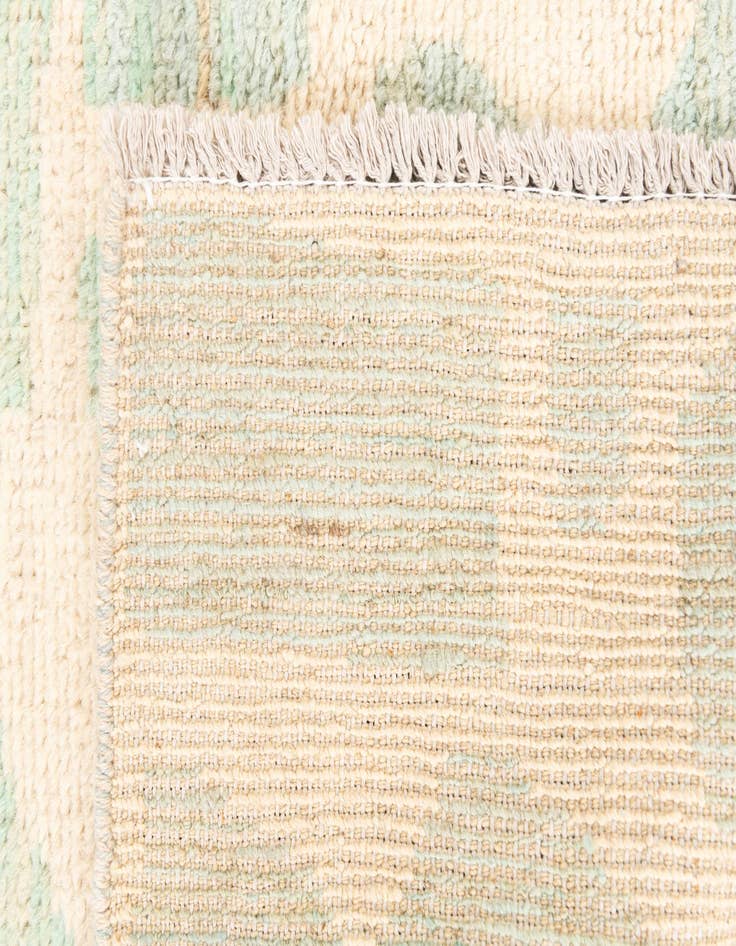 Detail image of  2' 6 x 6'  Hand Knotted Moroccan Wool Runner Rug