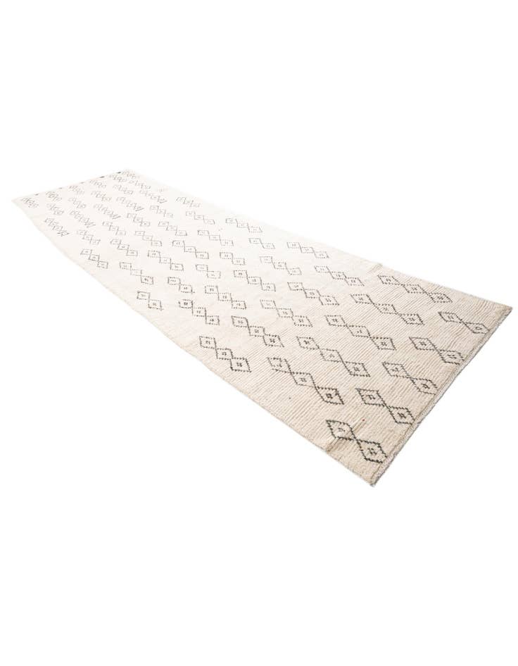 Detail image of  5' x 16' 8  Hand Knotted Moroccan Wool Runner Rug