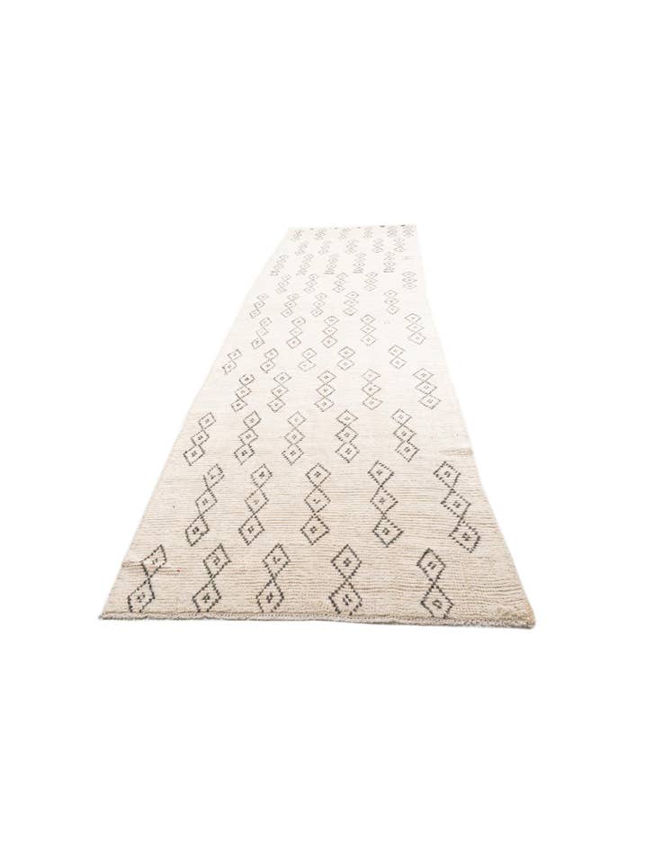 Detail image of  5' x 16' 8  Hand Knotted Moroccan Wool Runner Rug