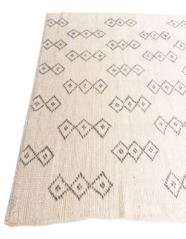 Detail image of  5' x 16' 8  Hand Knotted Moroccan Wool Runner Rug