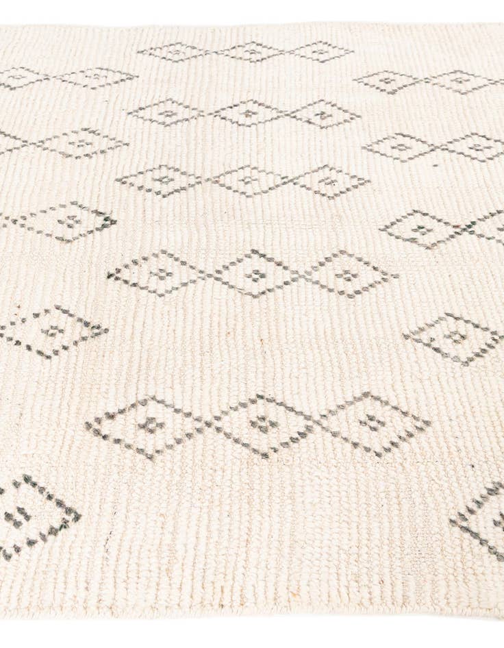 Detail image of  5' x 16' 8  Hand Knotted Moroccan Wool Runner Rug