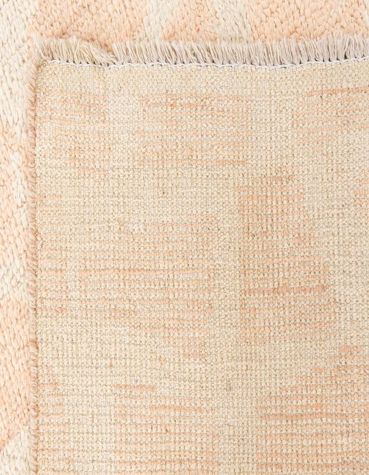 Detail image of  2' 10 x 8' 4  Hand Knotted Moroccan Wool Runner Rug