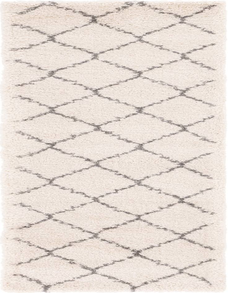 Detail image of  2' 7 x 10' Moroccan Shag Runner Rug