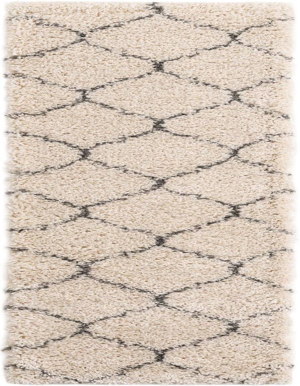 Detail image of  2' x 7' Moroccan Shag Runner Rug