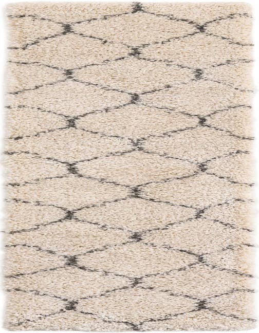 Detail image of  2' x 8' Moroccan Shag Runner Rug