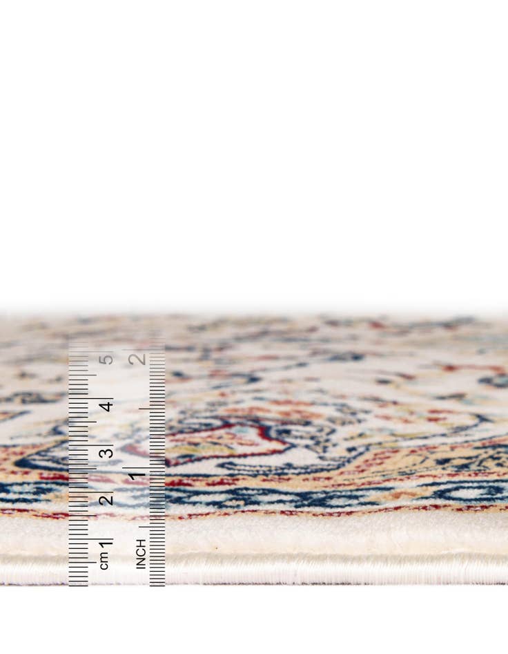 Detail image of  3' x 13' Nain Design Runner Rug