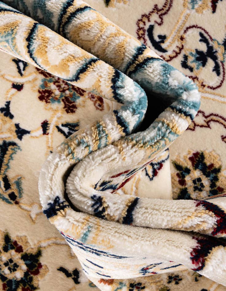 Detail image of  3' x 13' Nain Design Runner Rug
