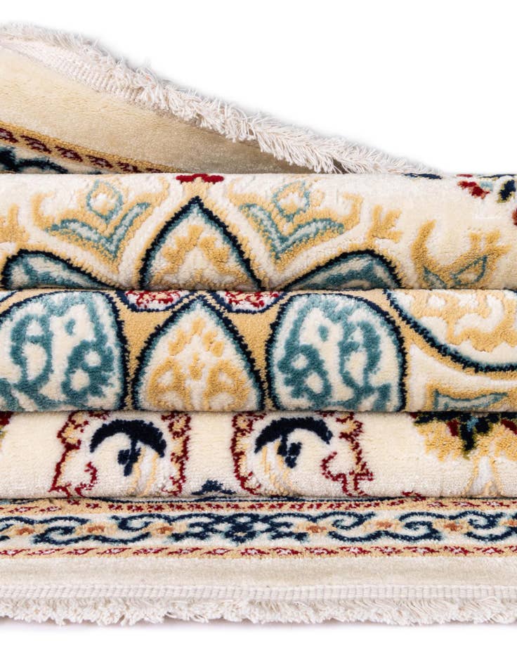 Detail image of  3' x 13' Nain Design Runner Rug