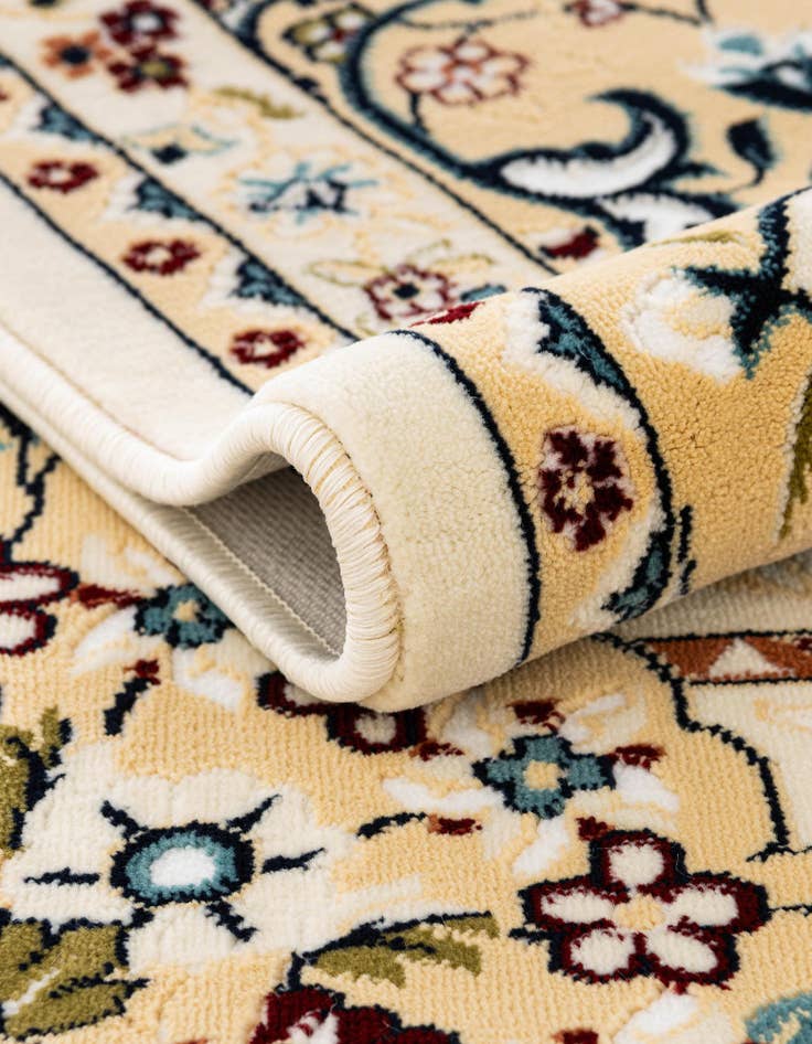 Detail image of  3' x 13' Nain Design Runner Rug