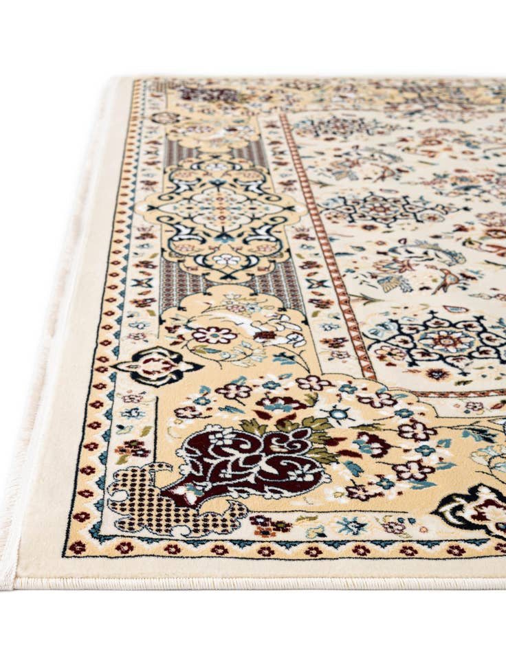 Detail image of  3' x 13' Nain Design Runner Rug