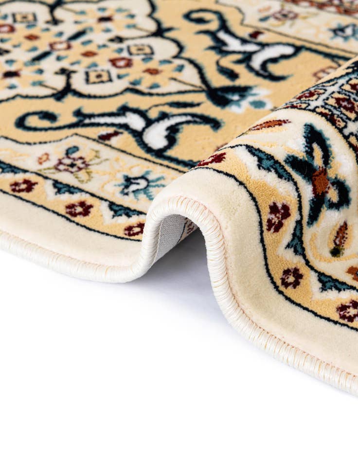 Detail image of  3' x 13' Nain Design Runner Rug