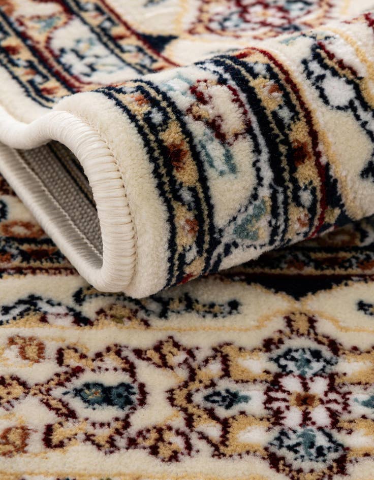 Detail image of  3' x 13' Nain Design Runner Rug