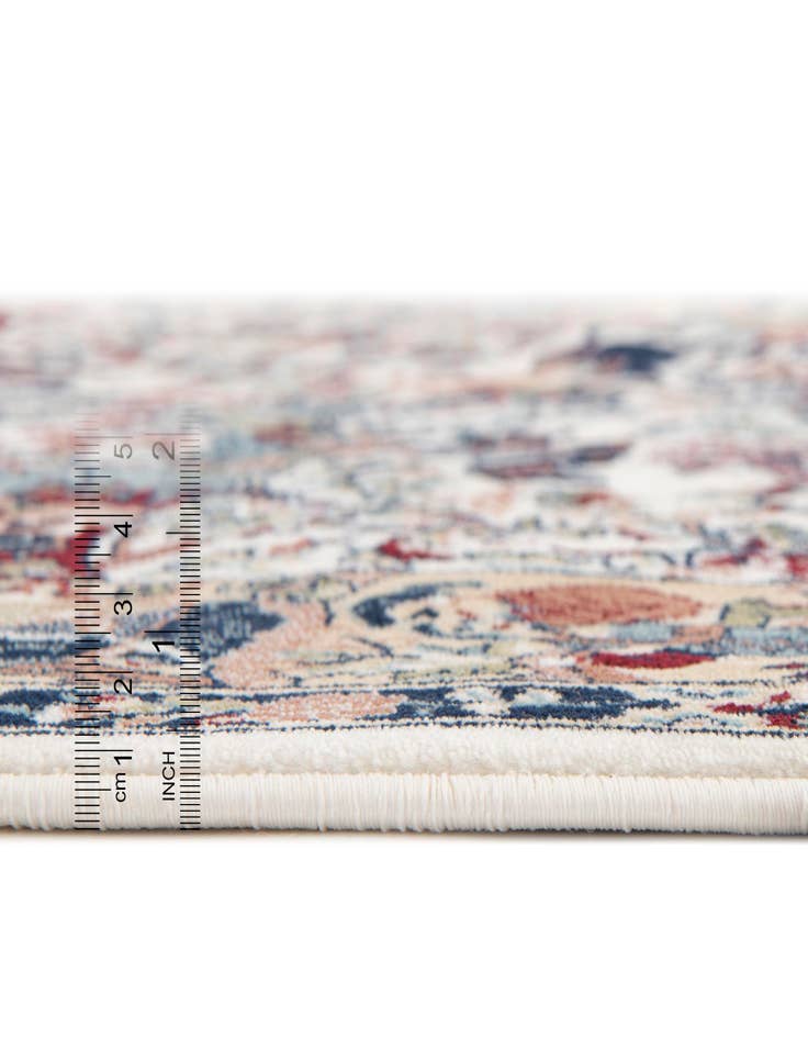 Detail image of  3' x 13' Nain Design Runner Rug