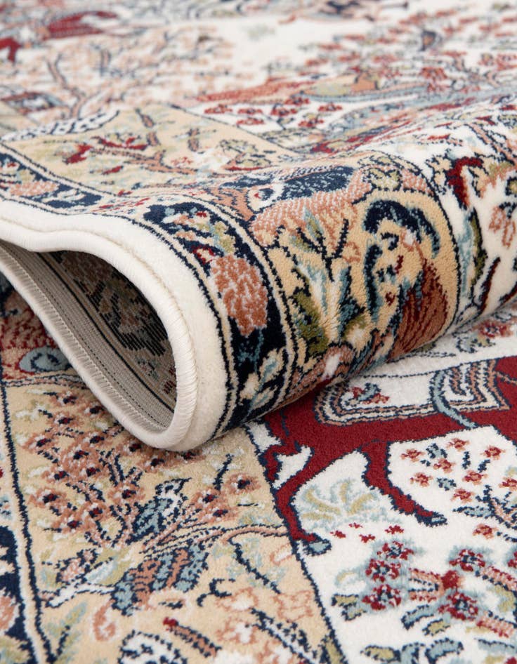 Detail image of  3' x 13' Nain Design Runner Rug