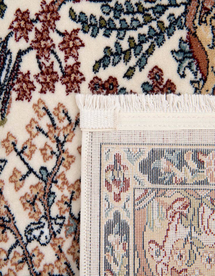 Detail image of  3' x 13' Nain Design Runner Rug