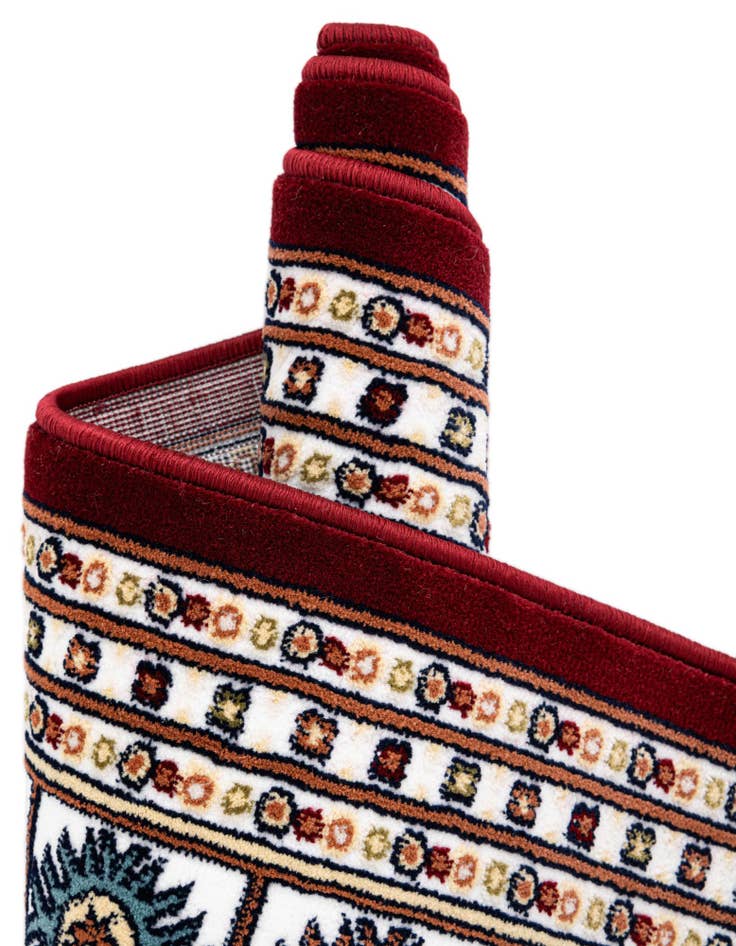 Detail image of  2' x 6' Nain Design Runner Rug