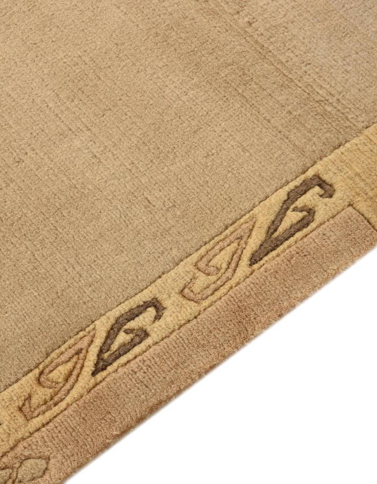 Detail image of  2' 9 x 7' 10  Hand Knotted Nepal Wool Runner Rug