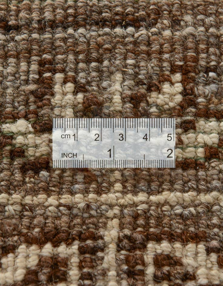 Detail image of  2' 9 x 12' 1  Hand Knotted Oushak Wool Runner Rug