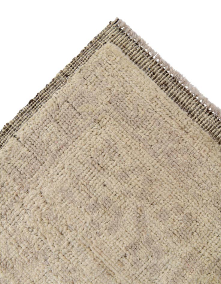 Detail image of  2' 9 x 10' 3  Hand Knotted Oushak Wool Runner Rug