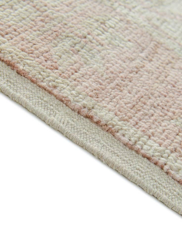 Detail image of  2' 10 x 8' 2  Hand Knotted Oushak Wool Runner Rug