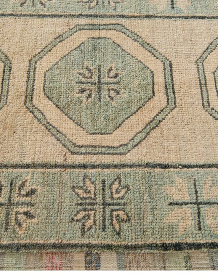 Detail image of  2' 9 x 8' 6  Hand Knotted Oushak Wool Runner Rug