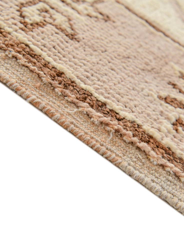 Detail image of  2' 9 x 8' 2  Hand Knotted Oushak Wool Runner Rug