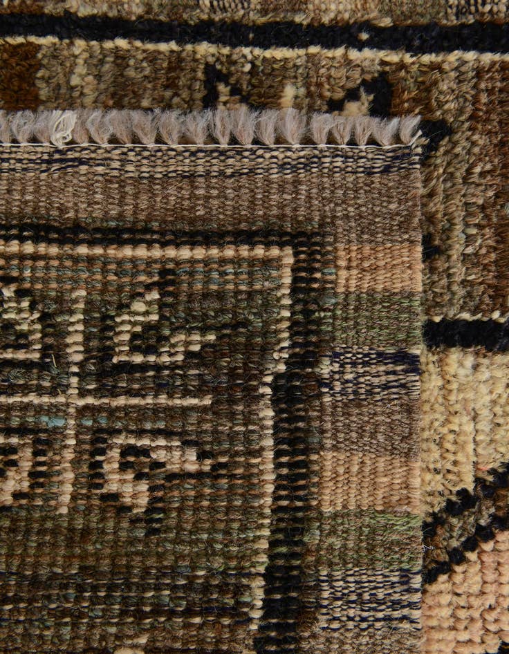 Detail image of  2' 8 x 12' 2  Hand Knotted Oushak Wool Runner Rug