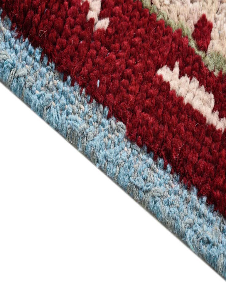 Detail image of  3' x 8' 3  Hand Knotted Oushak Wool Runner Rug