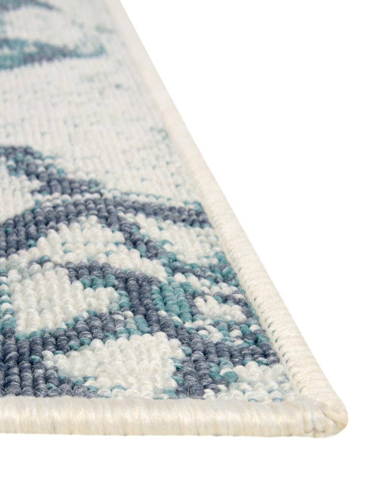 Detail image of  2' x 6'  Washable Coastal Indoor / Outdoor Runner Rug