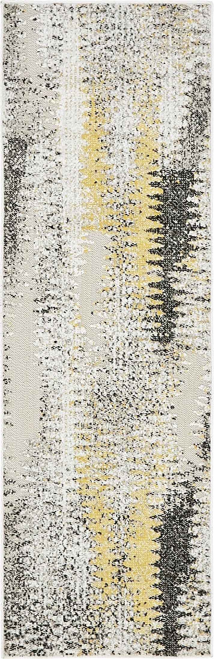  2' x 6'  Washable Modern Indoor / Outdoor Runner Rug