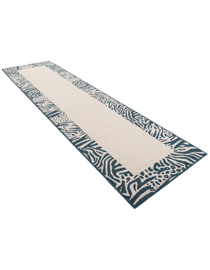 Detail image of  2' 7 x 10'  Washable Safari Indoor / Outdoor Runner Rug