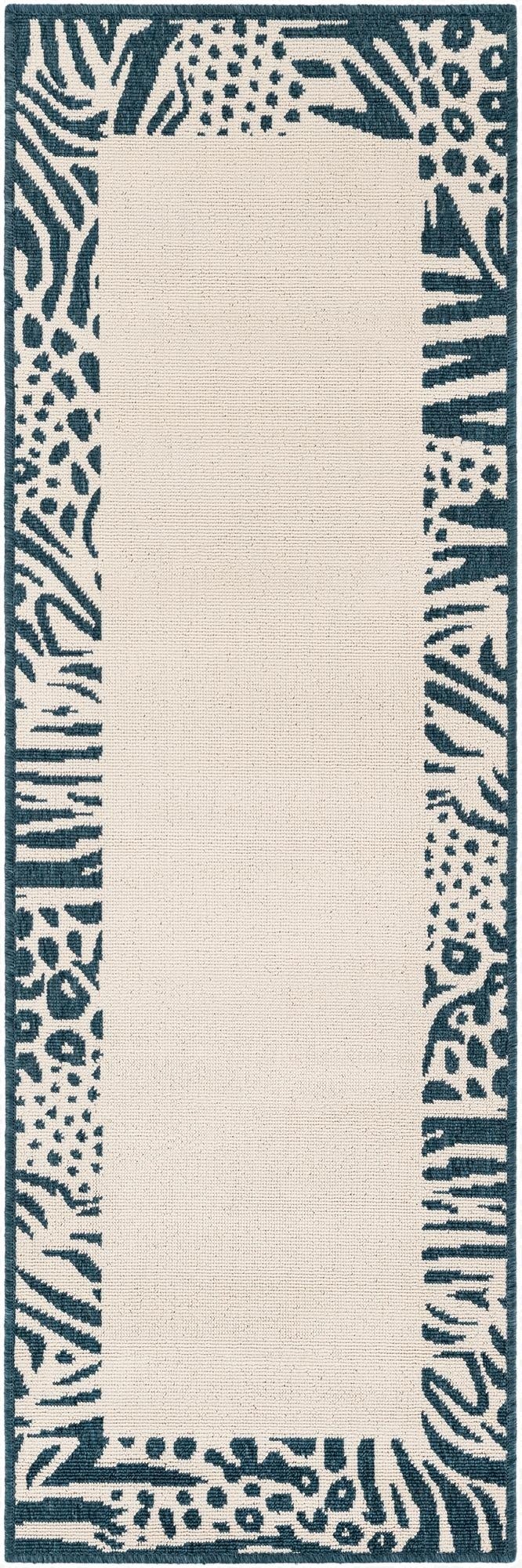  2' x 6'  Washable Safari Indoor / Outdoor Runner Rug