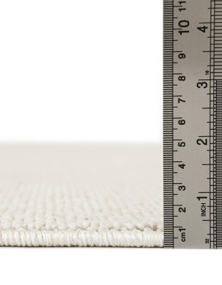Detail image of  2' 7 x 12'  Washable Solid Indoor / Outdoor Runner Rug