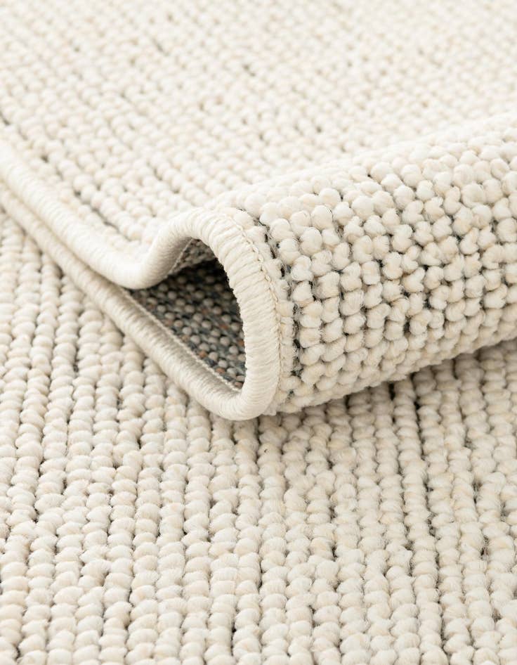 Detail image of  2' 7 x 12'  Washable Solid Indoor / Outdoor Runner Rug